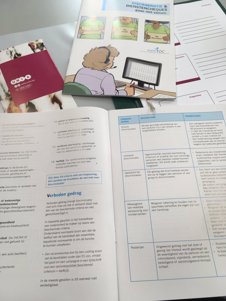 ElByrs's tweet photo. Non Discriminatie infosessie voor dienstenchequebedrijven &amp; prof schoonmaakbedrijven. #dienstencheques #unia #vormdc https://t.co/XsFWDZqc1I