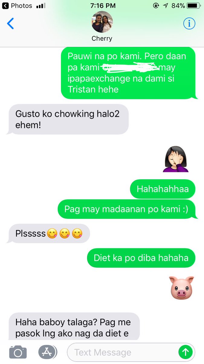 iyignacio's tweet photo. Usual convo with my mother. Her diet and cravings when I’m out. 😅😂 https://t.co/8Yle3zvxIb