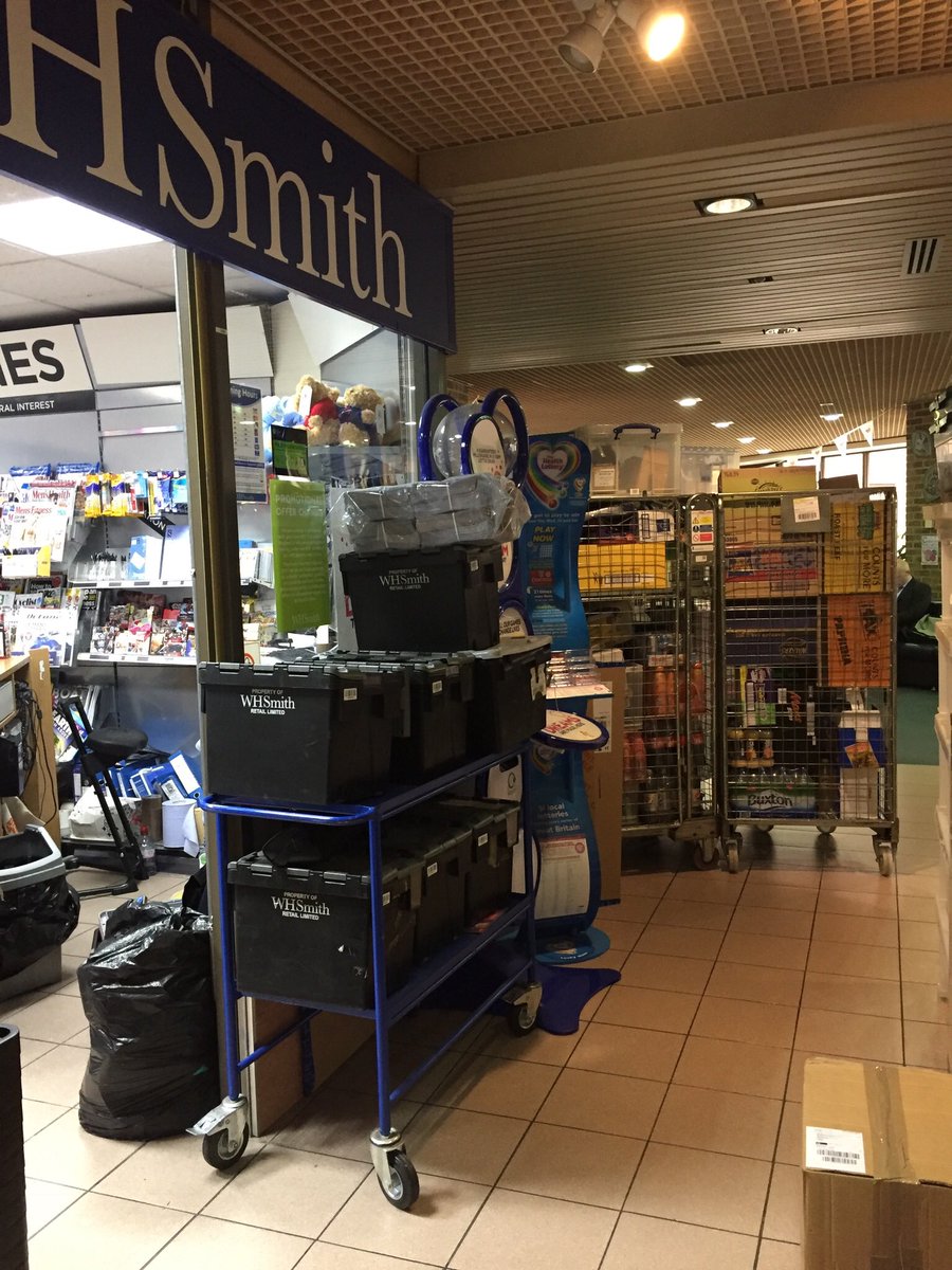 carolineat103's tweet photo. @WHSmithSupport I volunteer at the Brompton Hospital next to WHSmith. The state of the shop and outside it, is appalling losing us business https://t.co/2V3QHy0aVo