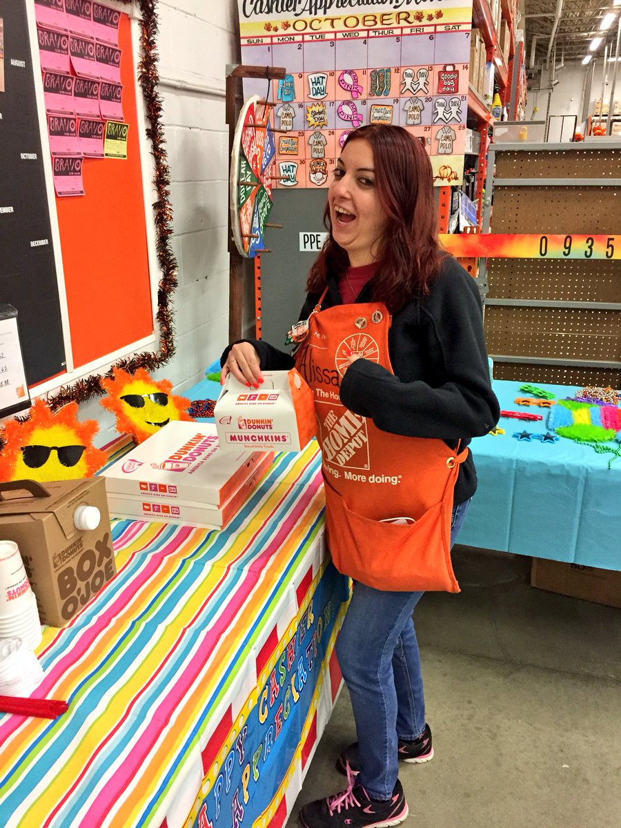Cristy FES HomeDepot on Twitter: "Cashier appreciation month...:love my