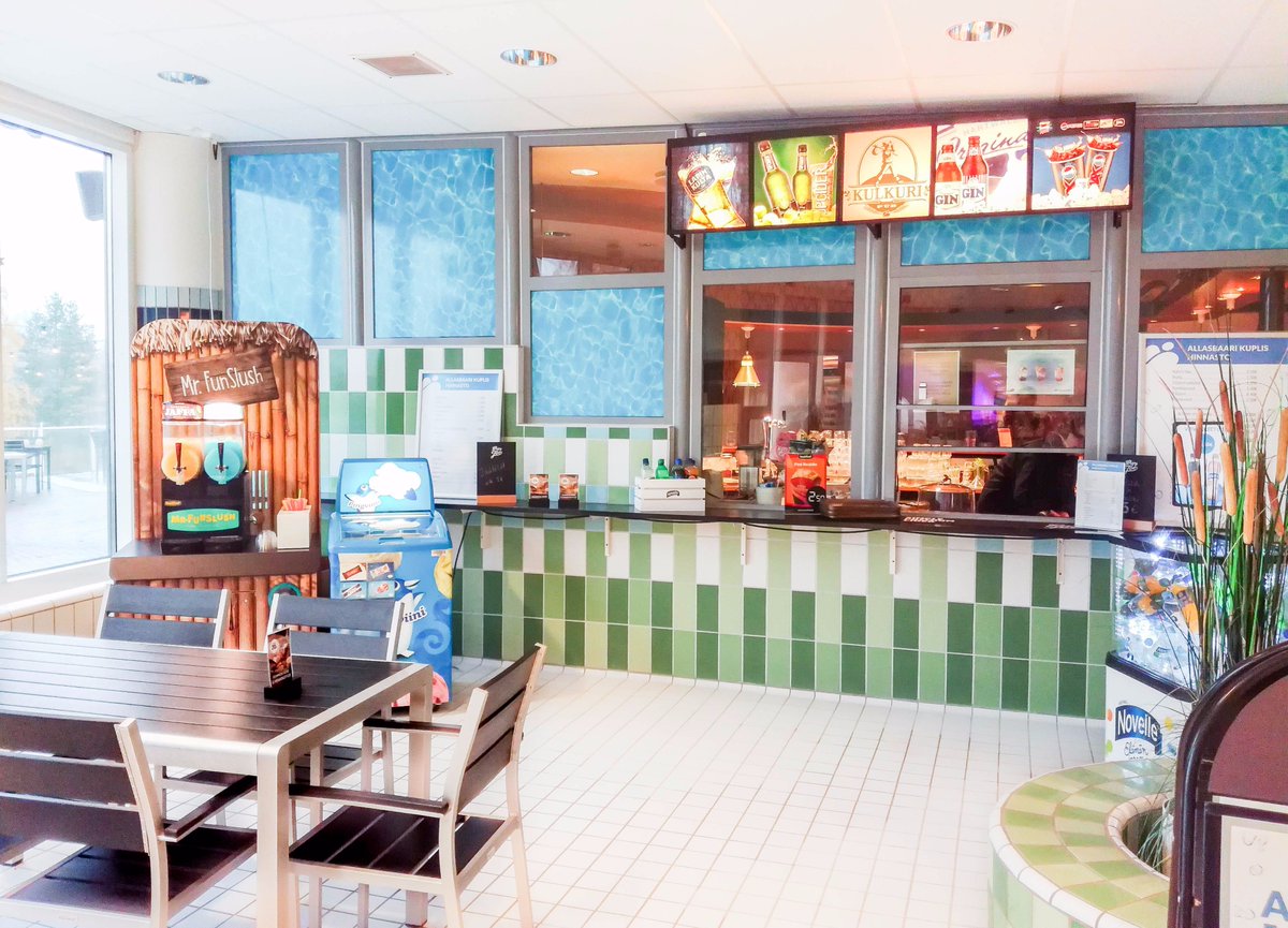 Koululaisten syyslomaviikolla allasbaari Kuplis on avoinna joka päivä! ma-to klo 12-20, pe-la klo 13-20:30 &amp; su klo 13-19:30