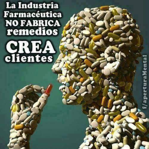 😒☝️ La Industria Farmacéutica NO fabrica remedios, CREA clientes.

#menosFarmacos💊💉 #MasEjercicio🏋️‍♀️⛹️‍♀️ #MasComidaREAL🍈🍅🥝🥑