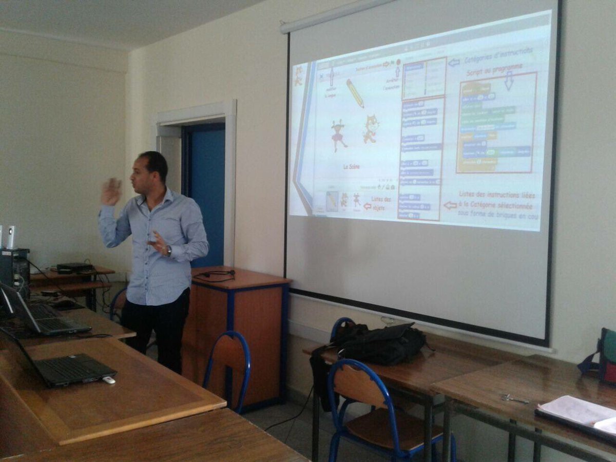 taalimtice's tweet photo. Formation des formateurs pour #africacodeweek2017 155 enseignants du primaire à Essouira @ilhamlaaziz @AfricaCodeWeek @SAPAfrica https://t.co/BNc5FBg0cA