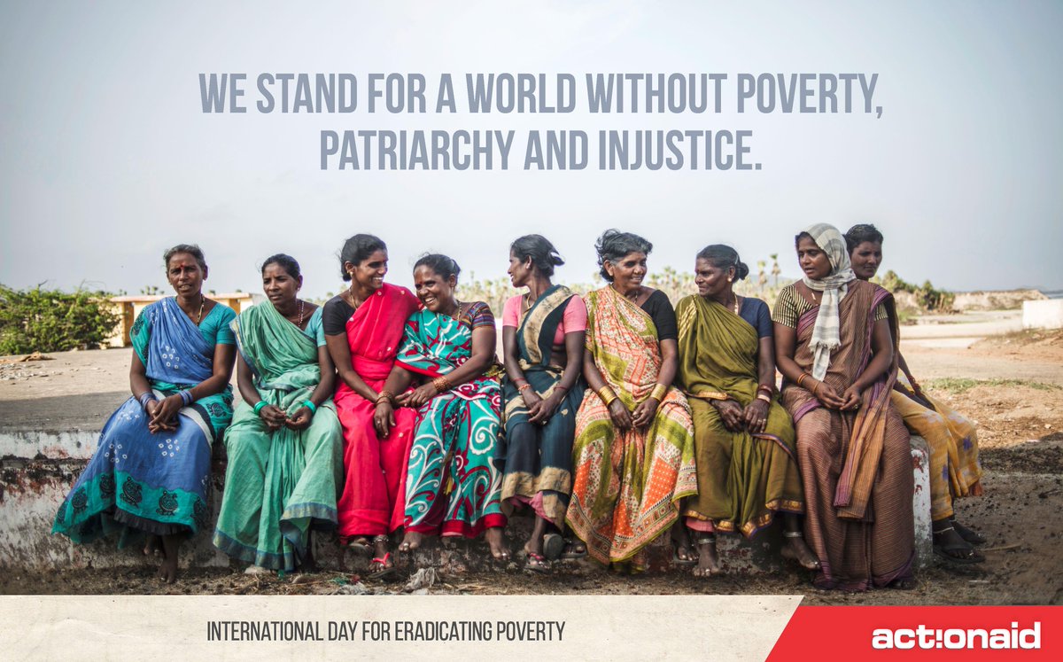 #PovertyEradicationDay Initiatives to combat poverty have to be community-based and community-led.