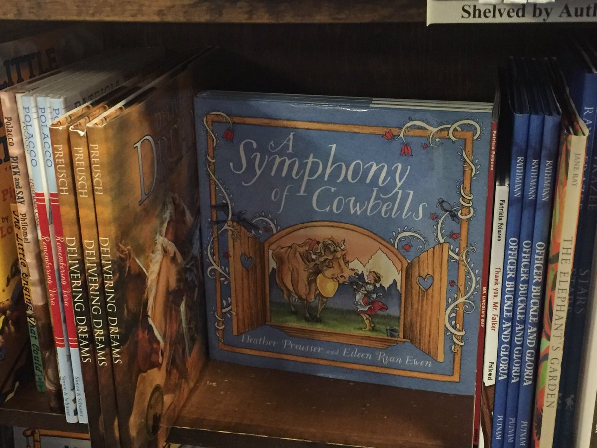 meganefreeman's tweet photo. Hey @HeatherPreusser! Look who was faced out @TatteredCover Lodo!@SleepingBearBks #kidlit #PictureBooks #rmcscbwi17 https://t.co/WqbkhzXPcl