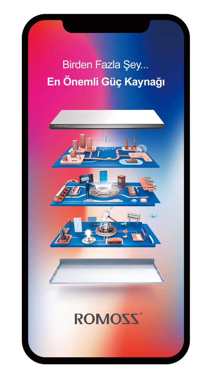Yeni çıkan iphone cihazlarınız ile %100 uyumlu Romoss powerbanklar, gücünüze güç katacak. #romoss #powerbank 
romossturkiye.com