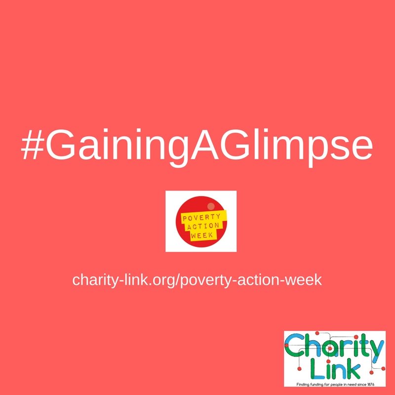 Charitylink's tweet photo. Join us in #GainingAGlimpse into the hardship many local people are facing & support our #PovertyActionWeek activities this Jan https://t.co/8miKH9pGVR