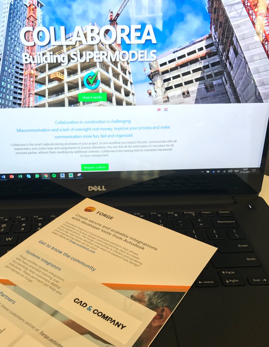 CollinVanKooten's tweet photo. Proud to be a #forge system integrator! Showing modelbased rulechecker @collaborea at #AUGermany2017. Come visit is at the #forge booth. https://t.co/eQpVBmi6Pq