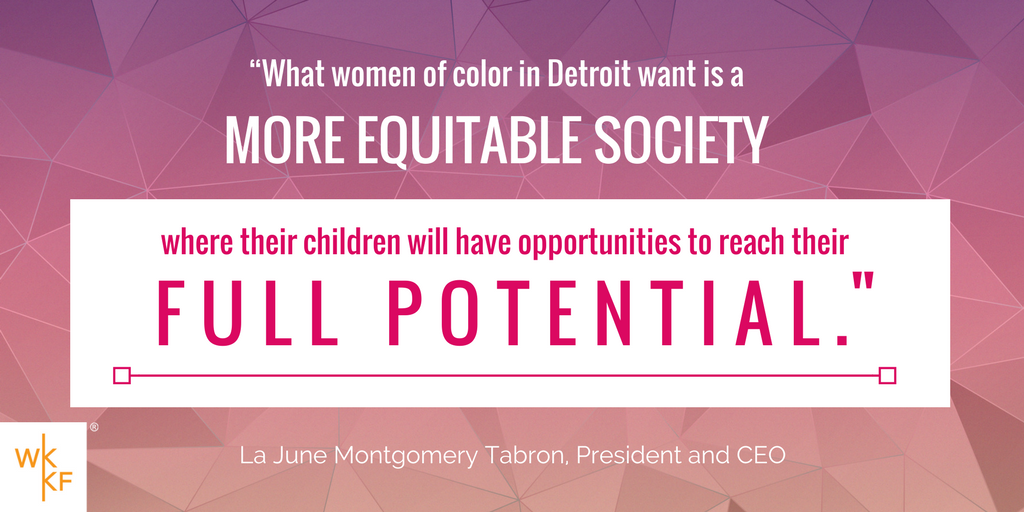 WK_Kellogg_Fdn's tweet photo. A report by @IPS_DC feat. 20 #WomenoOfColor who are leading the way in #Detroit’s recovery efforts: https://t.co/owMYDtmBj3 #IDreamDetroit https://t.co/RGW1JbVqDQ
