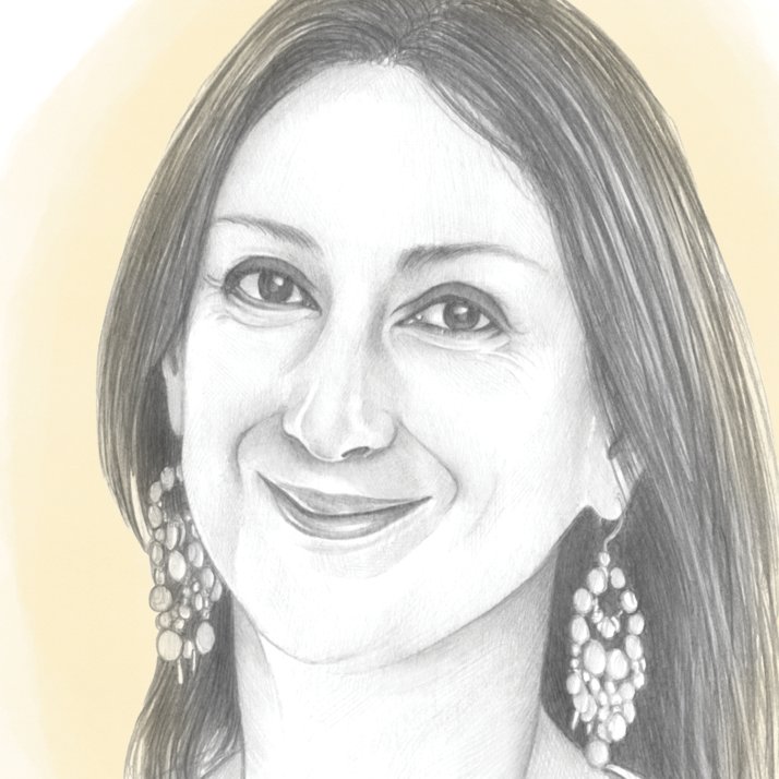 Oxfam's tweet photo. Our thoughts are with #DaphneCaruanaGalizia &amp; her family, her commitment to fight corruption &amp; tax abuses in Malta #PanamaPapers #TaxJustice https://t.co/MLfBQC7uJR