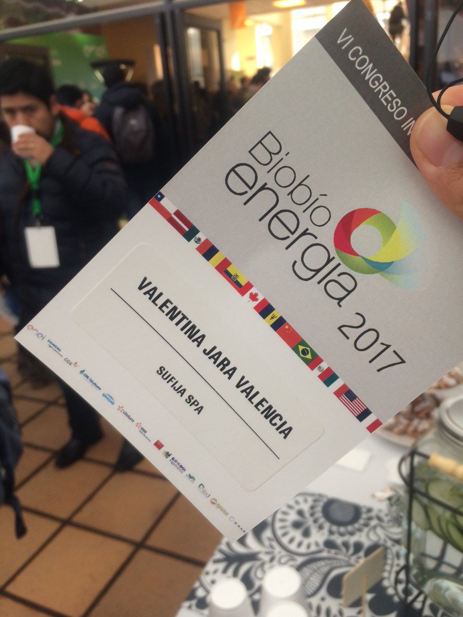 sufijaspa's tweet photo. Sufija presente en el VI Congreso Internacional Biobío Energía en la U de Concepción @Biobio_Energia @MinEnergia @Corfo https://t.co/bp68Ajbl6c