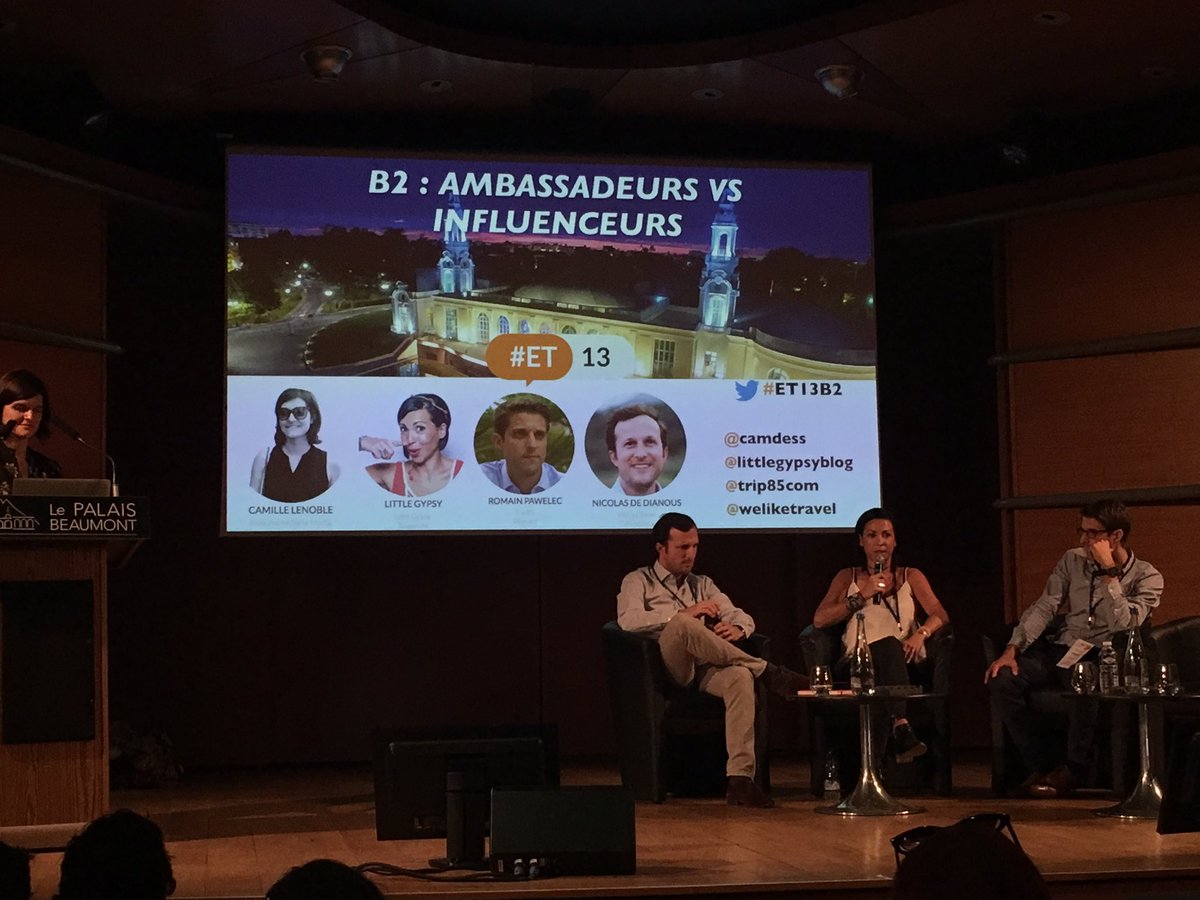 La discussion en amont entre le blogueur et l'OT est indispensable pr que le contenu réalisé colle avec l'univers du blogueur! #ET13