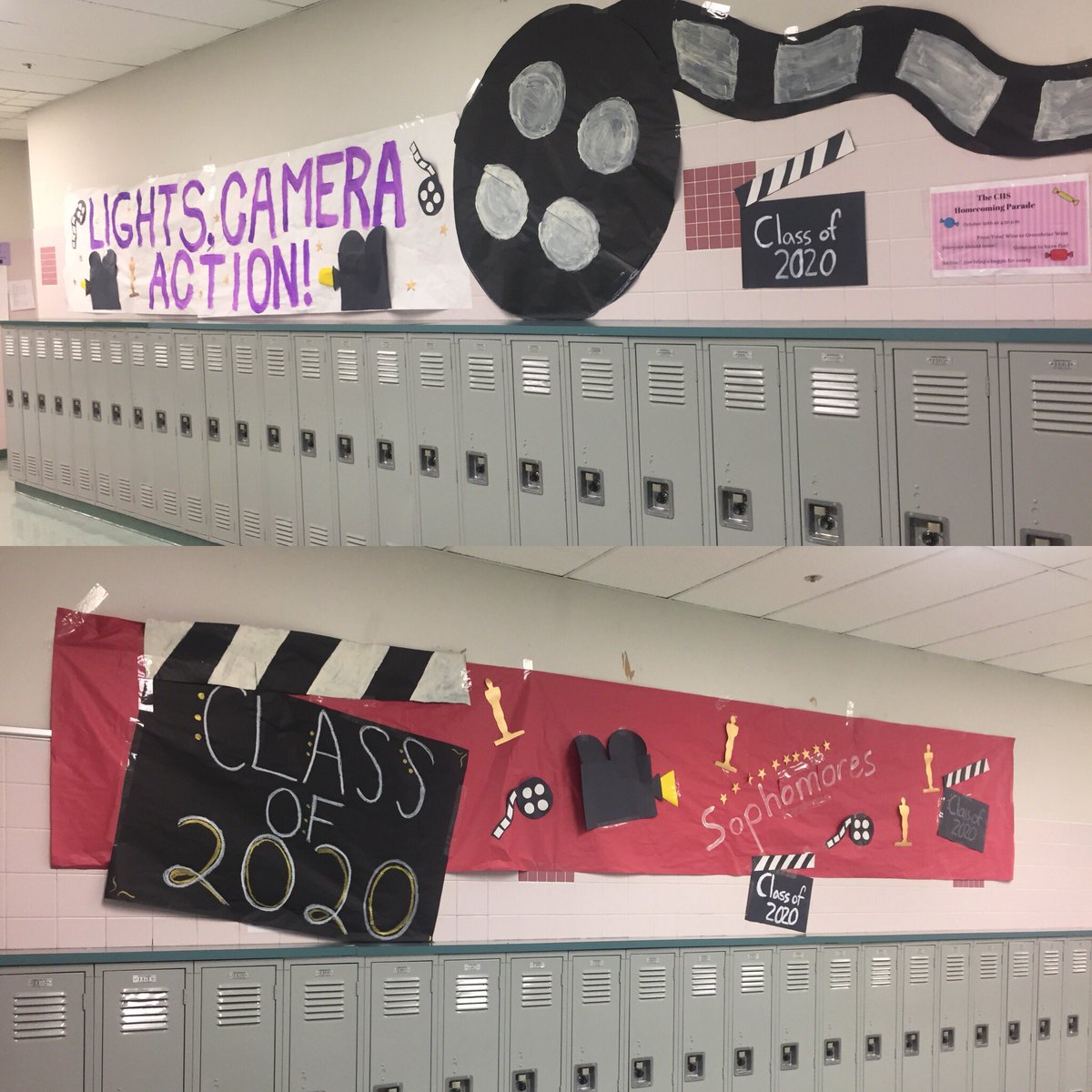 Chantilly_HS's tweet photo. So much spirit! Homecoming decor contest and Tacky Tourist Tuesday! #chantillypride https://t.co/mQahTsVhoV