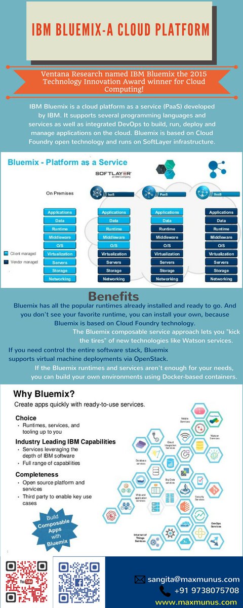arvindks1990's tweet photo. Starting IBM #Bluemix Real time training .Contact- +91 8553177744,avishek@maxmunus.com.#Cloud #IBM #Node.JS #JSON #Ruby #Linux #RestAPI #IT https://t.co/krMbklP8Go