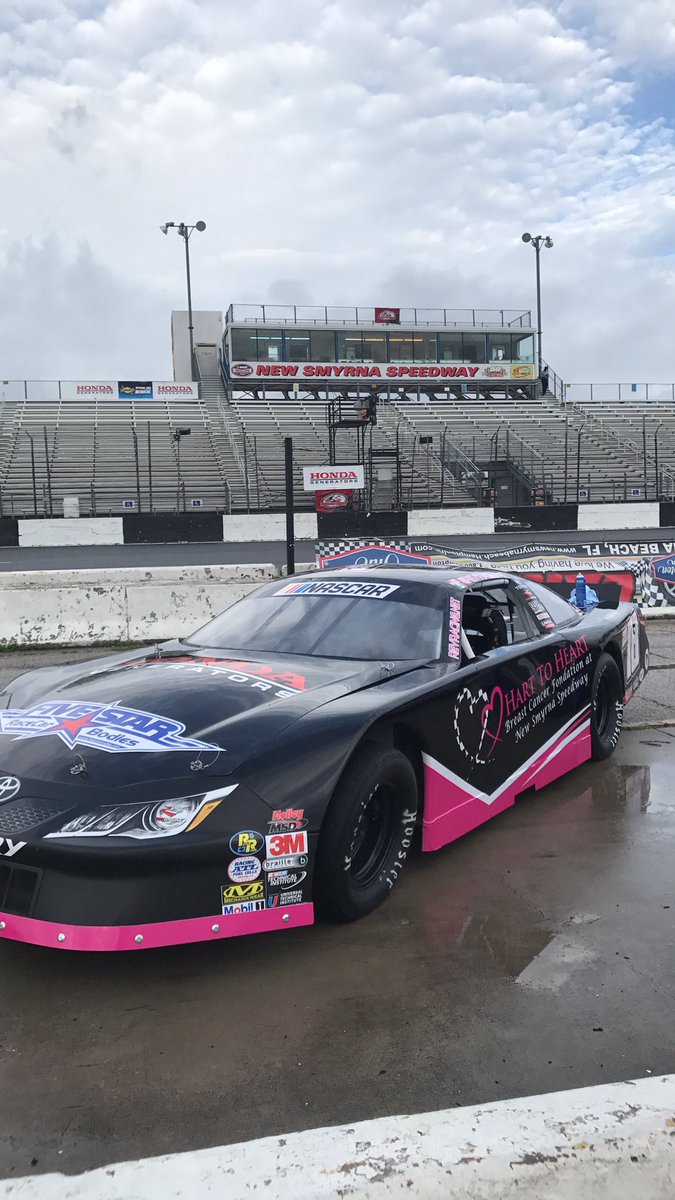 MacyCausey's tweet photo. Here @newsmyrnaspdway ready to test in the @HondaGenerators #harttoheart @FiveStarBodies Toyota Camry https://t.co/5hfT3spzi6