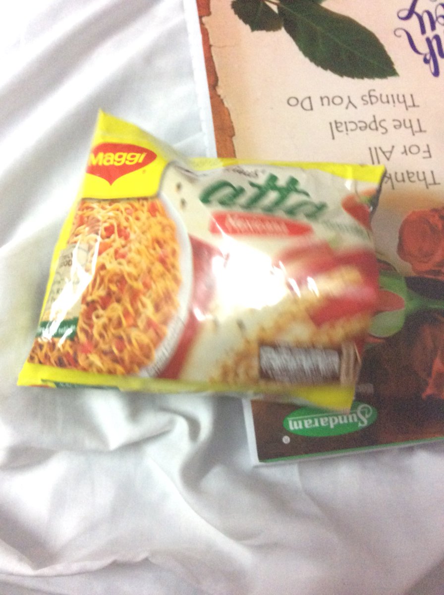 guj_disha's tweet photo. Just had one of the best noddles today has a great kick awesome @MaggiIndia #kickin’#awesome #feelthespice https://t.co/axGzOs9Fkl