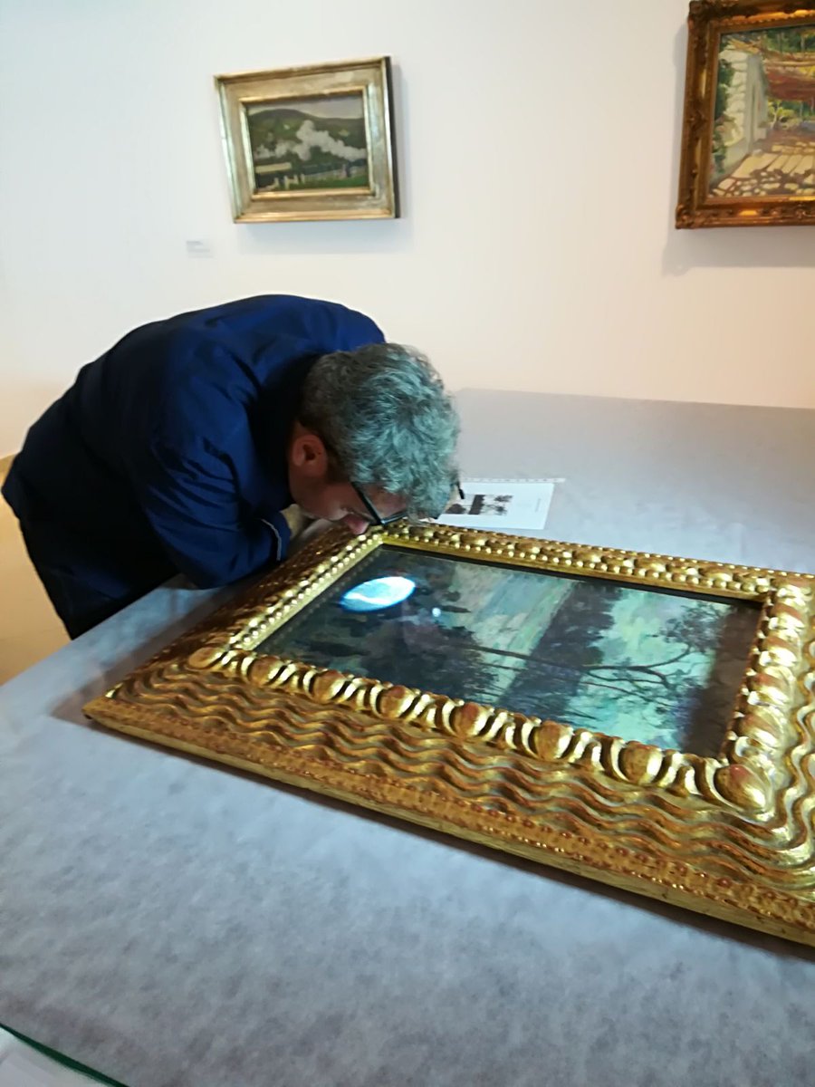 EspaiC_Thyssen's tweet photo. Les obres d'art exposades retornen als seus museus… Un Món ideal es queda per sempre a #ECT17 https://t.co/rh9MB2B26h
