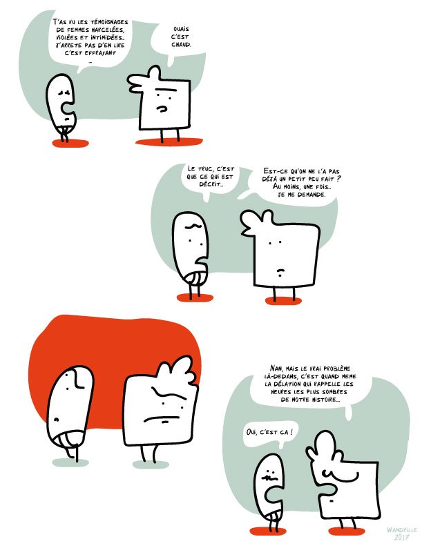 Parce que faut arrêter de se mentir, on ne vaut pas mieux que les autres. #malaise #metoo #balancetonporc