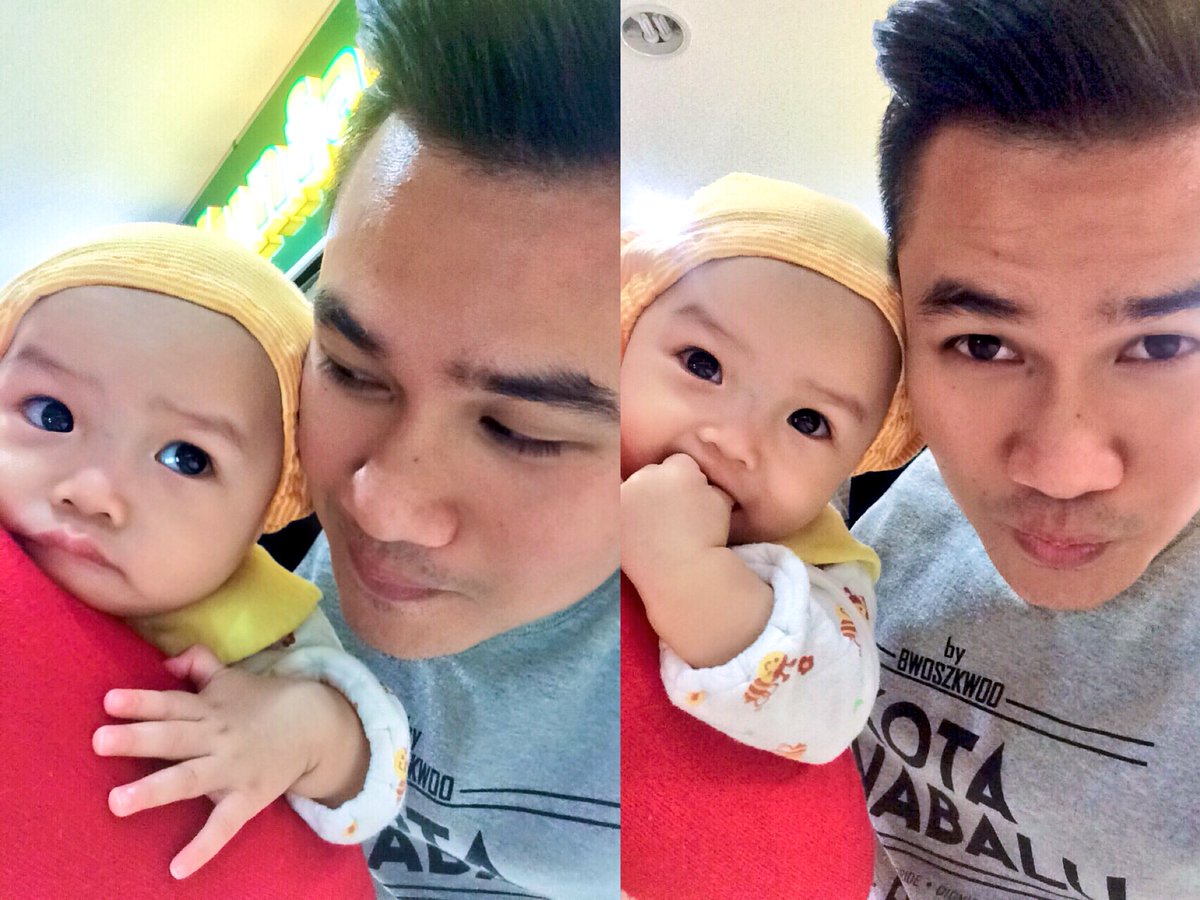 APIZPASCHYAzone's tweet photo. With baby qaizer 🍼 goodnite https://t.co/3fueUoH8Lu