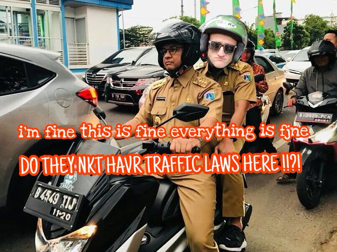 Meme Anies-Sandi boncengan