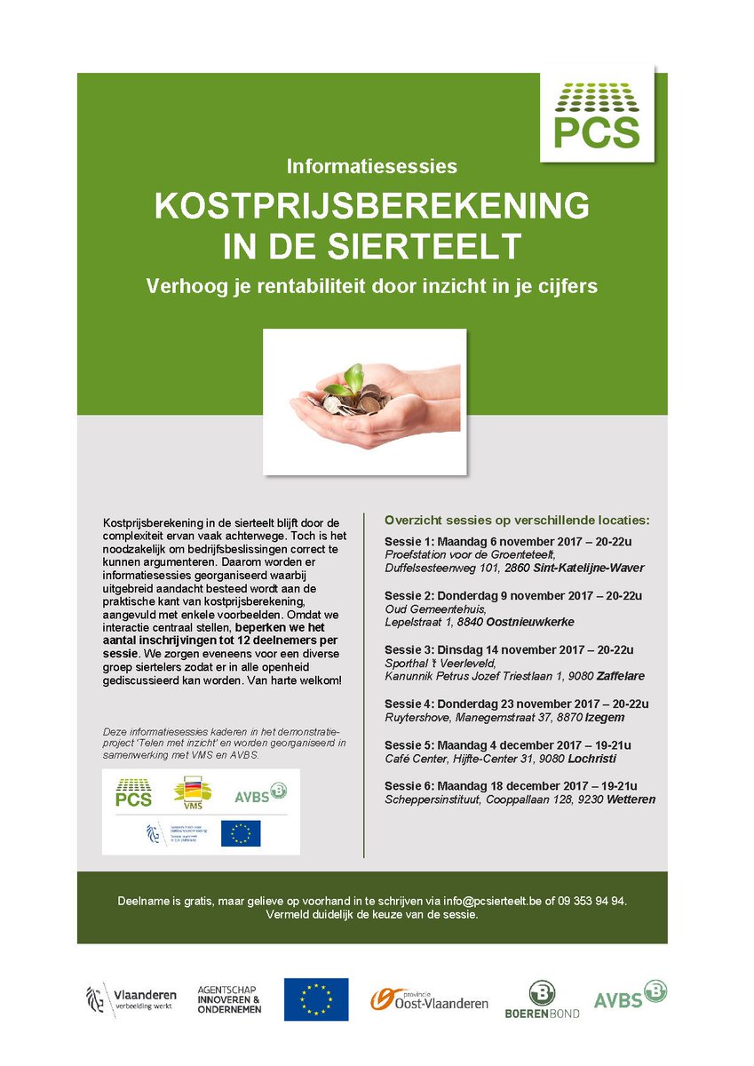BrunoGobin's tweet image. bedrijsbeslissingen nemen op basis van cijfers: kostprijsberekening in sierteelt @WoordvoerderLV @vlaamseoverheid #pcsierteelt #AVBS #VMS