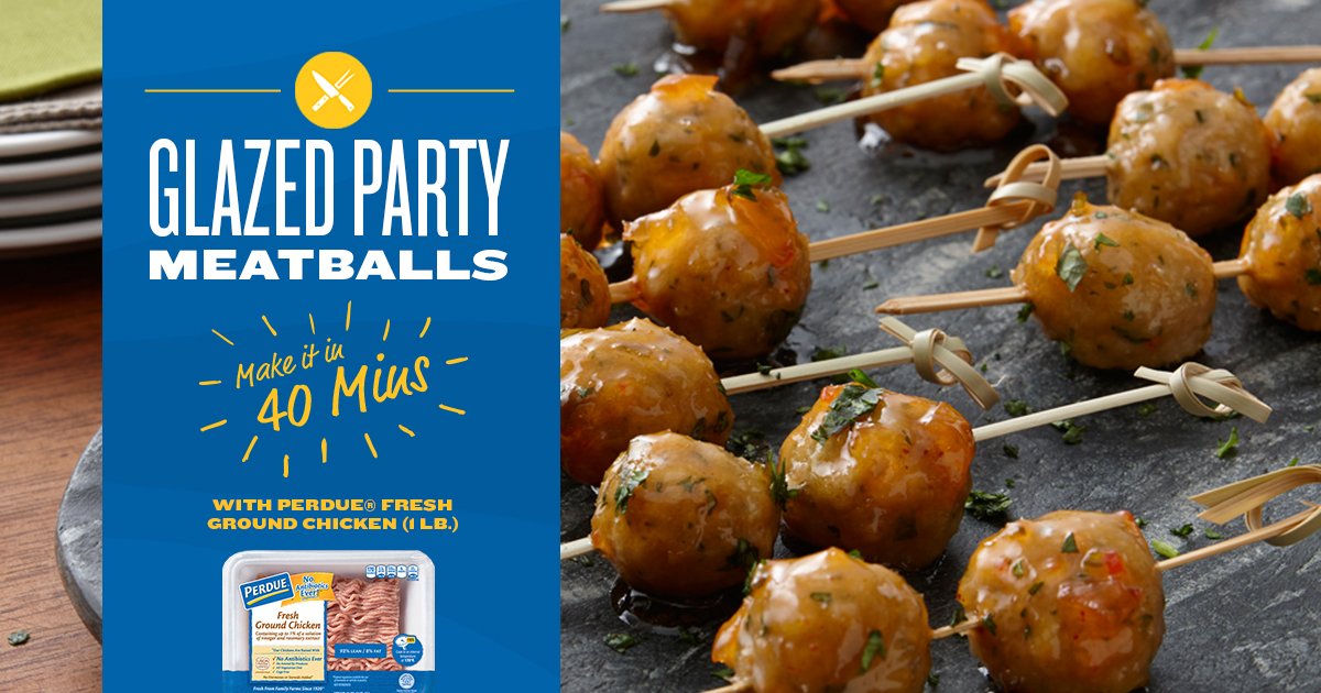 saving252's tweet image. Good for any occasion, these @PerdueChicken party meatballs are delicious &amp;amp; fun for all! #Promotion #PerdueCrew - sot.ag/6S5vL