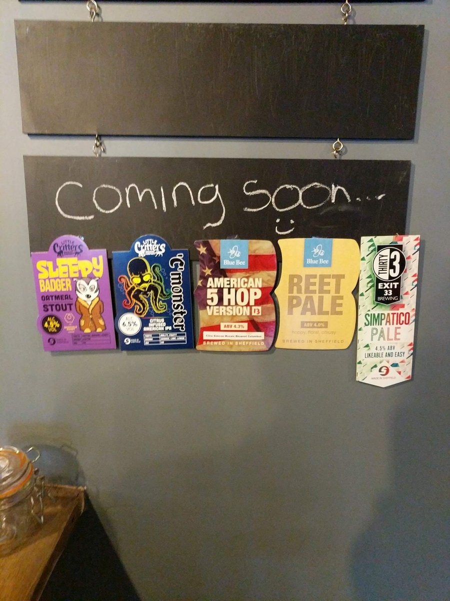 GuzzleMicropub's tweet photo. Beers coming soon😀. #exit33 #bluebee #littlecritters https://t.co/SQhpKzDa7a
