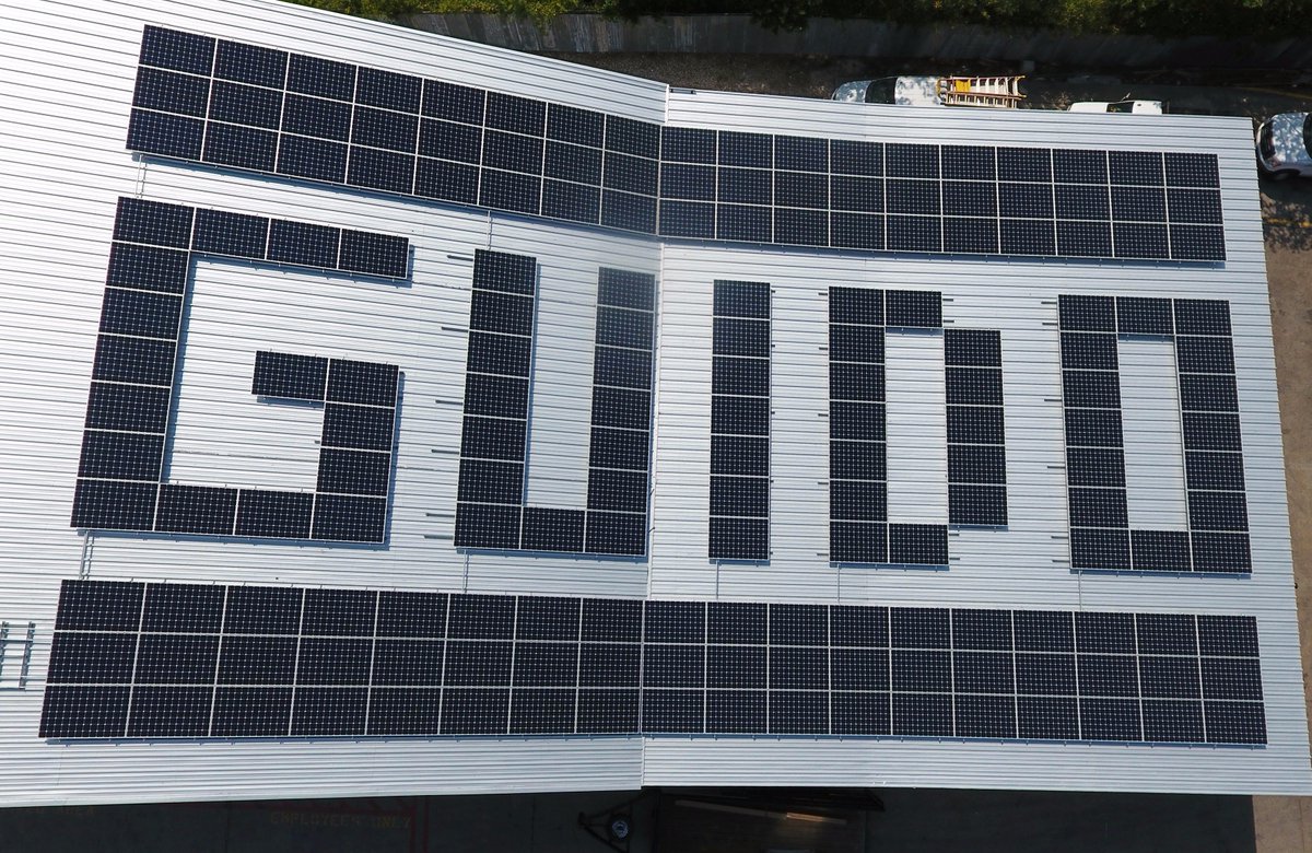 SABJEnergy's tweet photo. Guido Construction solar project takes advantage of San Antonio flight path https://t.co/kikRBq0VsE #SolarPower #SATX https://t.co/9lbXSnTatP