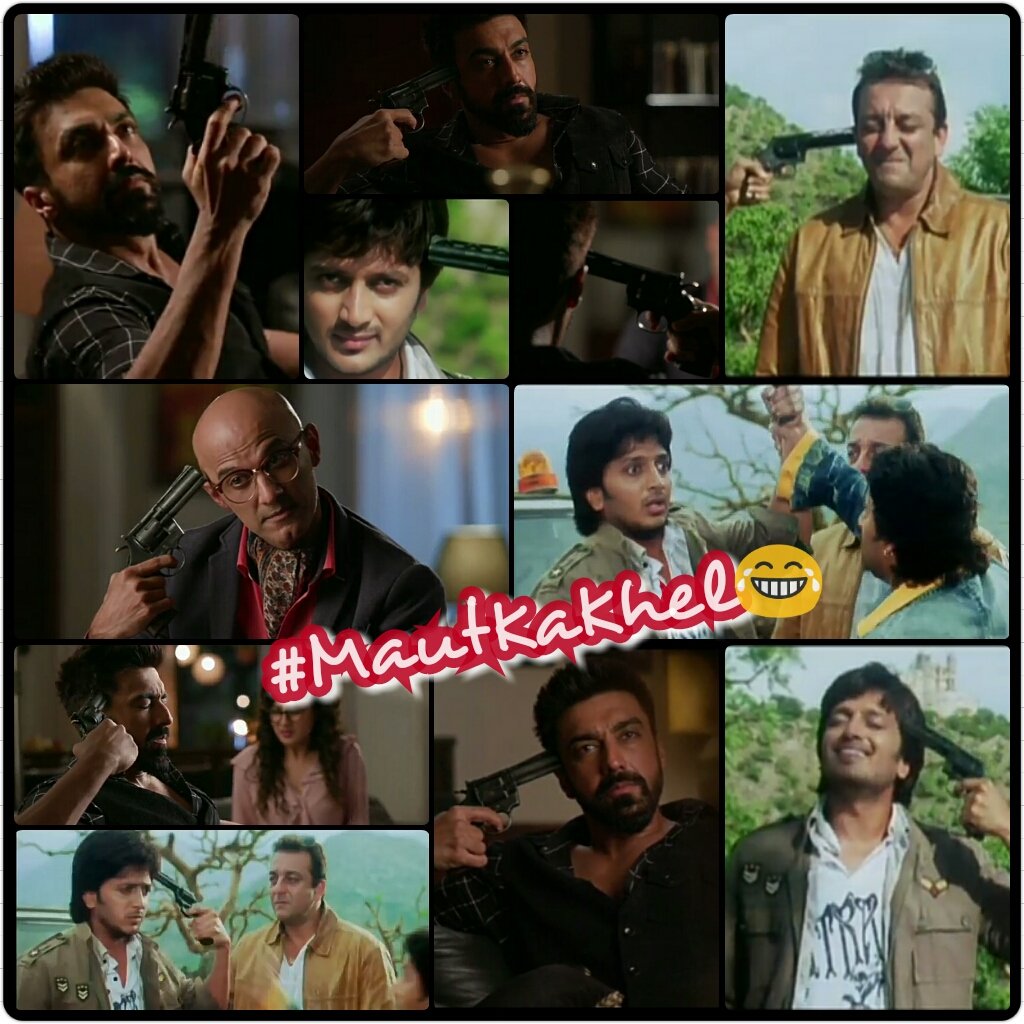 Its_NEHA_'s tweet image. #DetectiveDev &amp;amp; #DetectiveRoy, n their #MautKaKhel🔫 😂😂😂
@AshishChowdhry @Riteishd