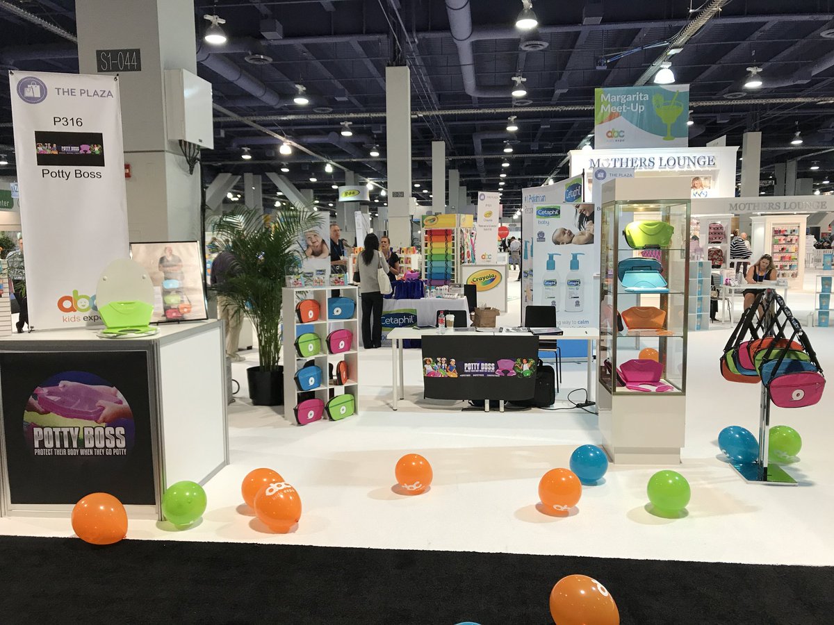 PottyBoss's tweet image. We're here at the ABC kids expo