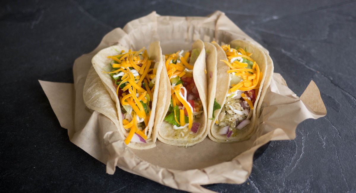 sewardcoop's tweet photo. ***NEW***at the #FranklinStore Deli Counter: Tacos--3 soft corn tortillas w/ your choice of salsa-verde stewed chicken or seasoned beef https://t.co/sLrkr8J5Mm