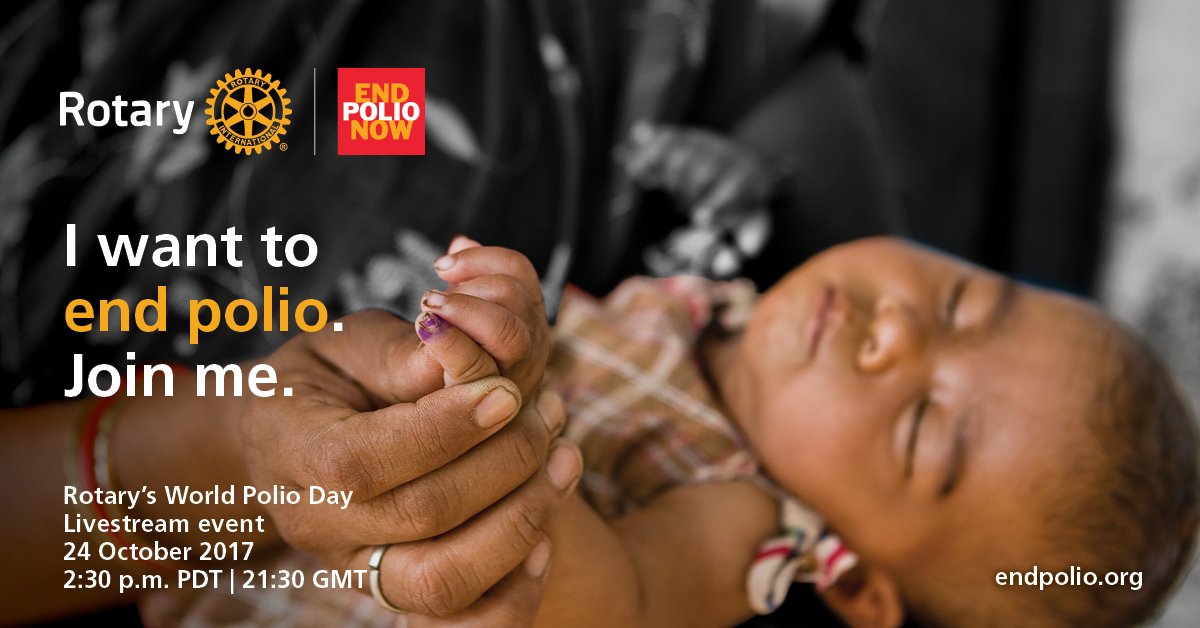 Rotary International tweet media