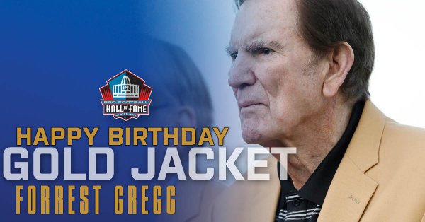 Happy Birthday to HOFer Forrest Gregg! Played 15 seasons w/ & Selected to 9 Pro Bowls. 