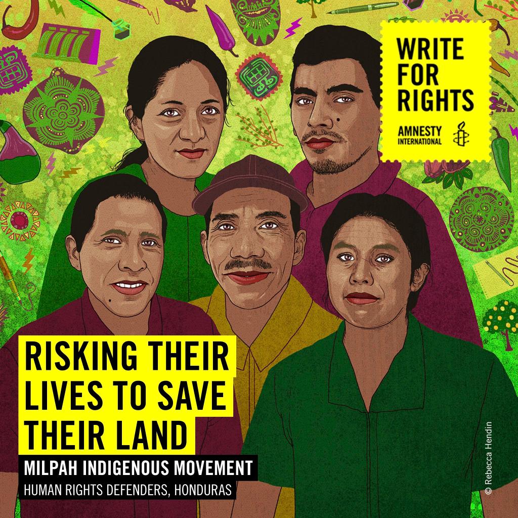 amnestyusa's tweet image. “We have no weapons,” says Martín. “But we do have a voice..." Learn more about environmental defenders in Honduras amn.st/60118ACyT