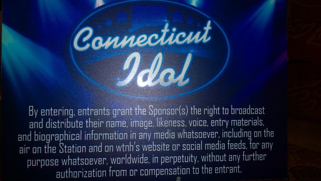 MyCTCommunity's tweet photo. Now @MoheganSun @DDinCT #CTidol https://t.co/gotBjbJY0d
