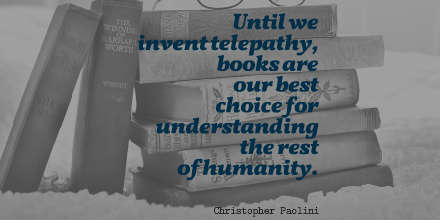 Happy birthday to Christopher Paolini, author of the Inheritance Cycle. Pick one up for the weekend! 