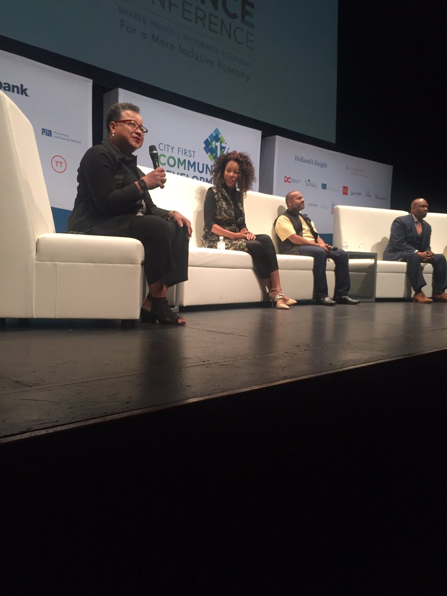 shegrowsit's tweet photo. The Honorable Marie John leading a panel on small business and community development. #CityFirst #SheGrowsIt #fortheculture https://t.co/3ddHTIiJM2
