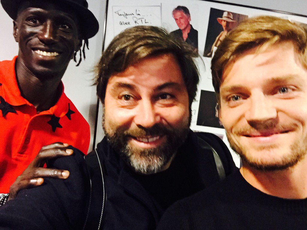 20h-City -Naples Avec Mbeye Et George Sur ClubRTL ..en visite au JT de RTL?Mister Goffin!Fan De foot Et des Rouches!