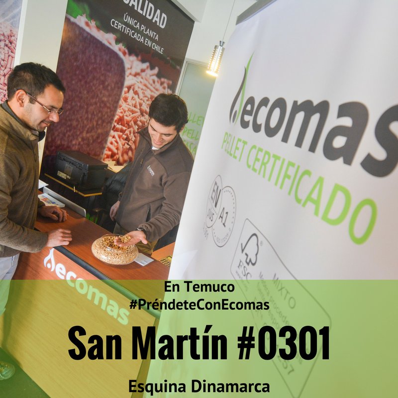 En Temuco comunícate con  nuestro ejecutivo Matías Flotes, al número 950031098 o visítalo en Avda. San Martín #0301 esquina calle Dinamarca