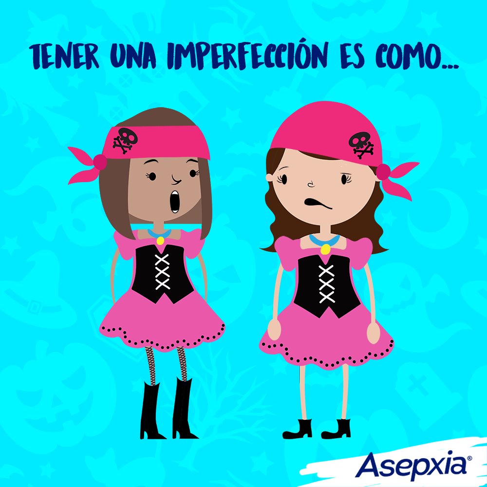 Imperfección es cuando alguien lleva el mismo disfraz que el tuyo y... ¡se le ve más cool! 🙄