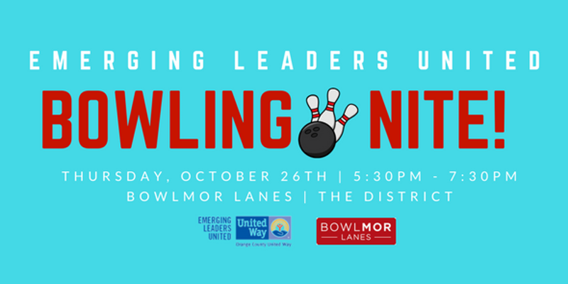 unitedwayoc's tweet photo. Get connected with #EmergingLeadersUnited on 10/26. Get your ticket for this special bowling event: https://t.co/OwcdMNSM02 #EmergingOC https://t.co/jny2JW3nDr
