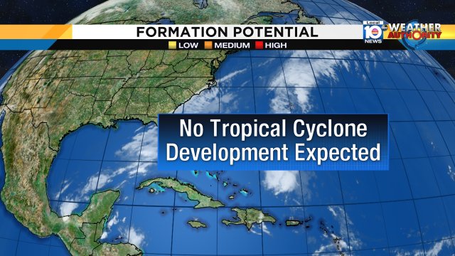 What's going on in the tropics? Nothing at the moment! No tropical development in the forecast over the next 5 days https://t.co/gKjB8aS3HS