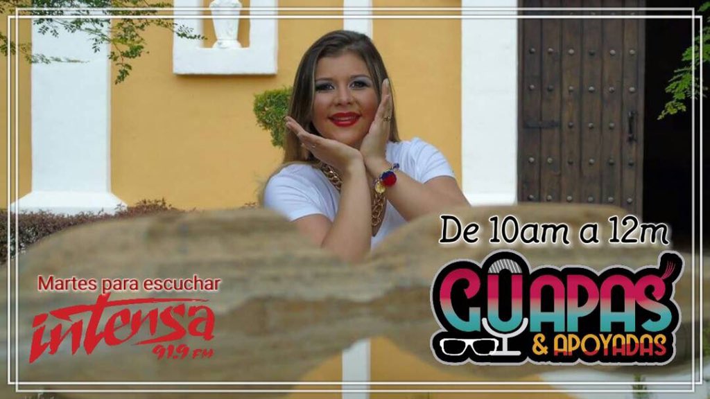 guapasyapoyadas's tweet image. #17Oct Sintonízanos porque en minutos comienzan tus dos horas de catarsis llamadas #GuapasYApoyadas por @intensafm 91.9