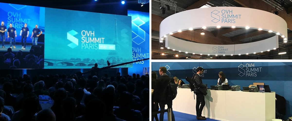 keblow's tweet photo. #OvhSummit  c'est NOW ! Et la charte graphique de l'événement c'est l'agence KEBLOW #wow #logo #agenceweb #LilleDesign https://t.co/b2qCE4cWxm