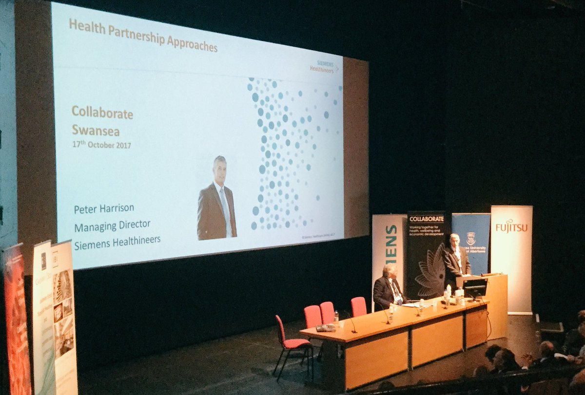 Peter Harrison <a href="/Siemens/">Siemens</a> talks about health partnership approaches <a href="/CollaborateILS/">Collaborate 2018</a> #collaborate17