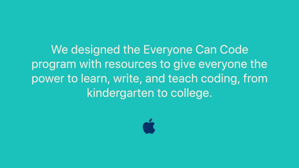 Apple Education tweet media