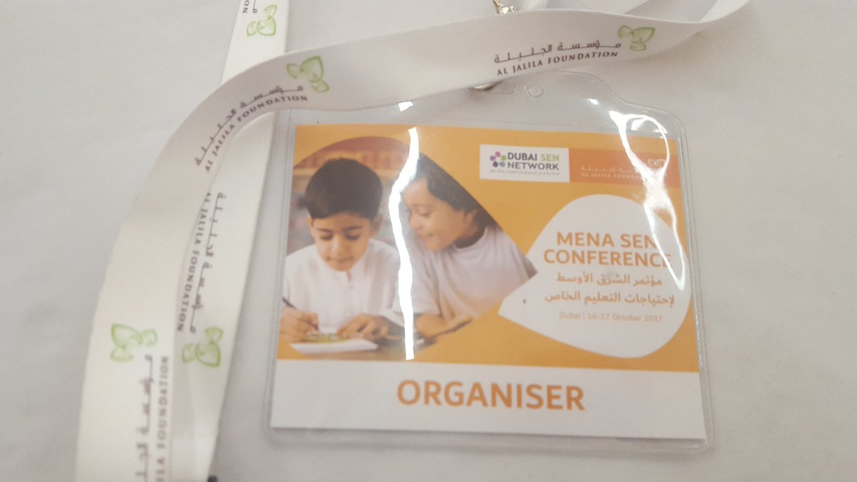 Inclusion_JBS's tweet photo. It was an honour to be apart of the #MENASEN looking forward to the next one already! @KHDA @JumeiraSchool @Taaleem @dubai_senco https://t.co/mKEQ4WU8GH