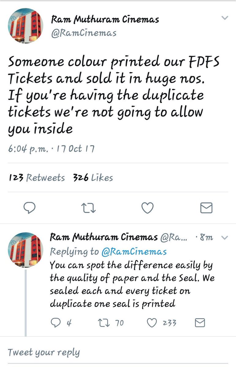 ThalaAravint's tweet photo. விஜய் பேன்ஸ் அவன் தலைவன் படத்துக்கே போலி டிக்கெட் அடிச்சு பணம் சம்பாதிக்க ஆசைப்பட்டானுக 💦💦💦💦💦💦💦🍏🍏 எச்சைங்க https://t.co/XfupdDEi0p
