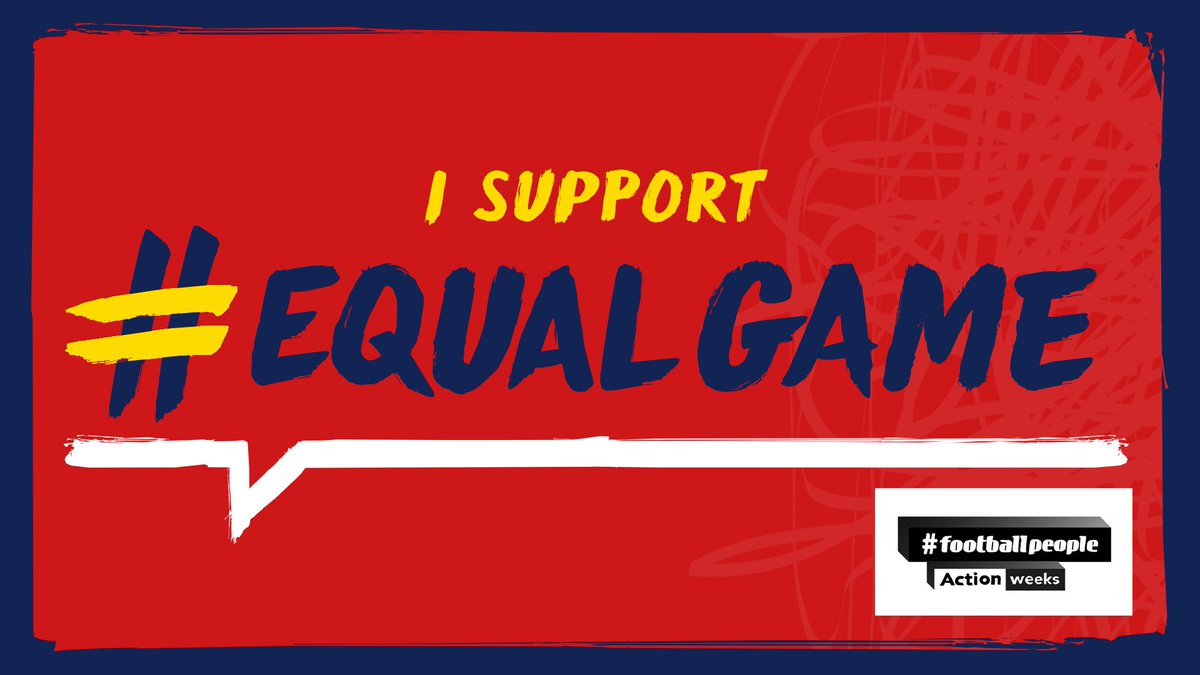 UEFA's tweet photo. RT if you believe football is for everyone, no matter who you are, where you’re from or how you play #EqualGame #FootballPeople #UCL https://t.co/wD4gjU9X2O