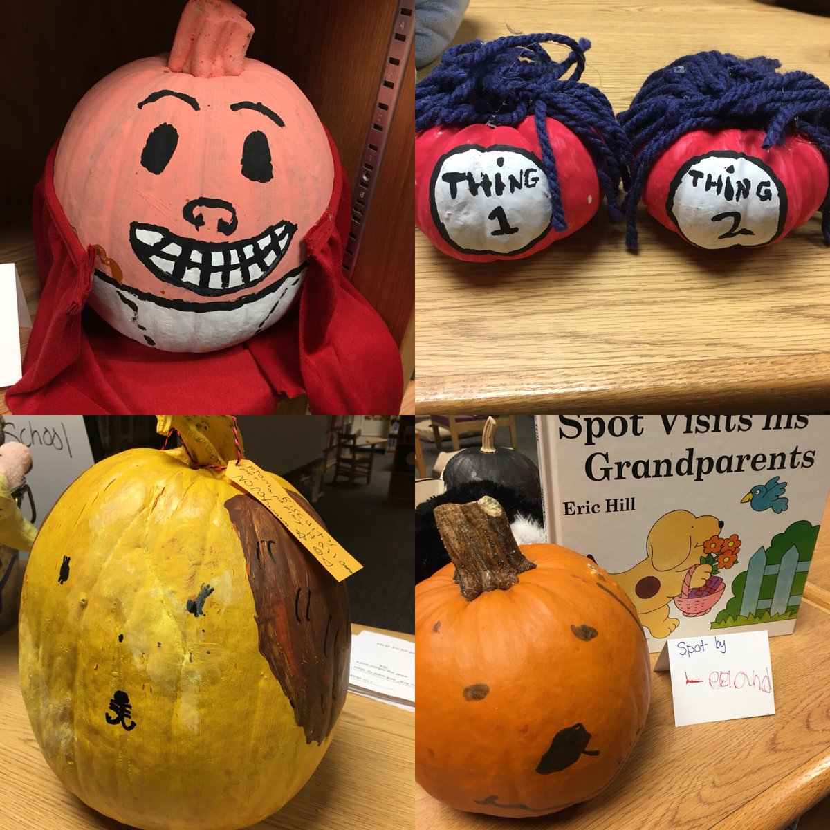 missmihelic's tweet photo. Pumpkins are taking over the library! 📚🎃 #brookwoodreaders https://t.co/RV66JUvrr5